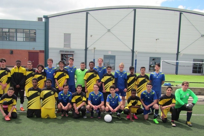 Friendly Soccer Match Against St. Monicas College